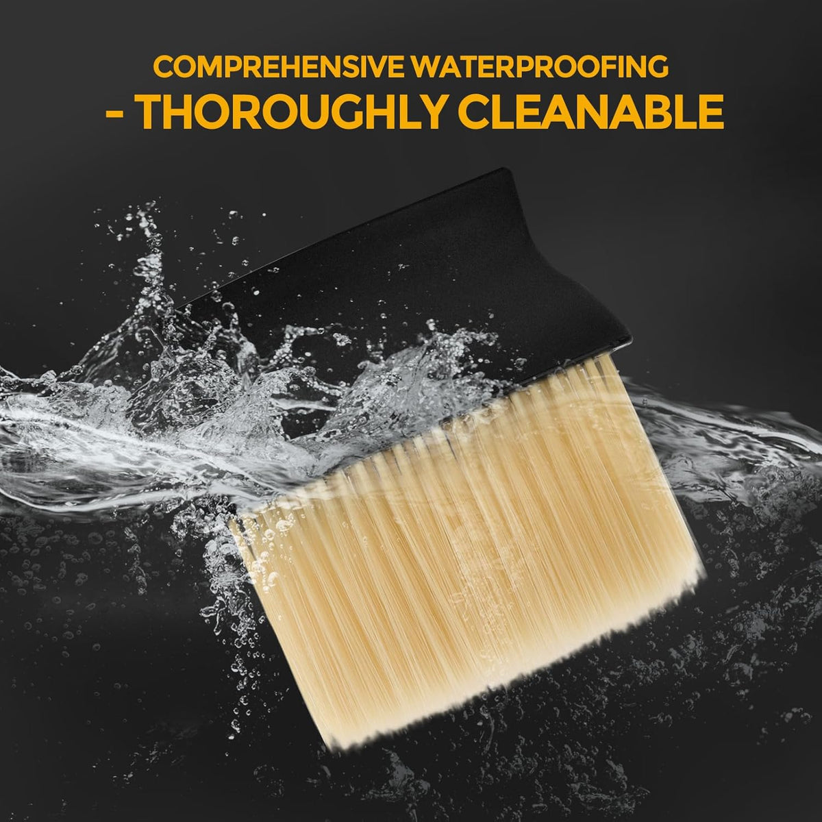 4PCS Car Detailing Brush Kit - Ultra Soft Boars Hair Car Interior Detailing Brushes, Includes 4 Different Brushes, Multi-use for Cleaning Interior or Exterior - Perfect Car Accessory Gift