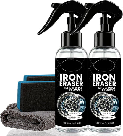 Automotive Rust Remover Spray, 100 Ml Iron Powder Remover, Removedor De Oxido para Carros, Iron Remover Car Detailing (1pcs)