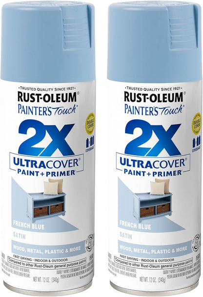 Rust-Oleum 334029 Painter's Touch 2X Ultra Cover Spray Paint, 12 oz, Gloss Clear - Colors F
