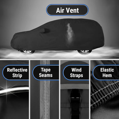 iCarCover Premium Car Cover for 1990-2017 Lexu s LS400, LS430, LS460 Heavy Duty Waterproof All-Weather Automobiles Custom Fit Indoor Outdoor UV Snow Protection Covers with Straps and Bag - Colors B