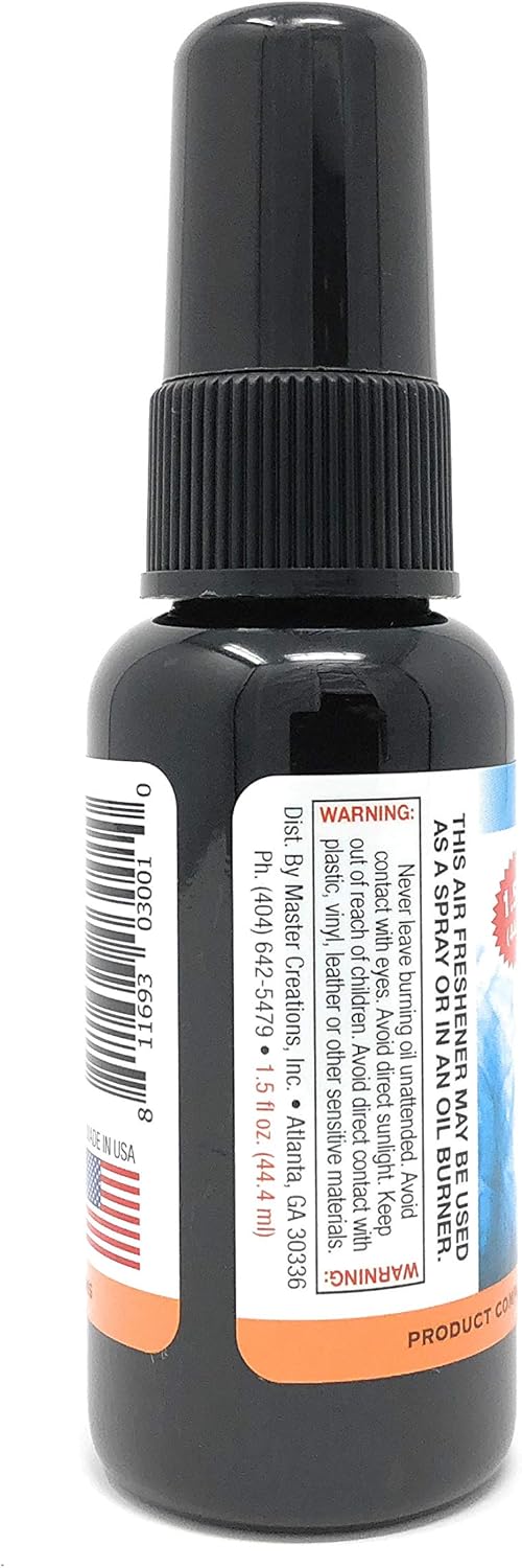 BluntPower (Baby Powder, 1 Pack) Concentrated Air Freshener Spray - Oil-Based Room Diffuser Spray - Long-Lasting Bathroom Scent, Car Freshener & Odor Eliminator - Colors A