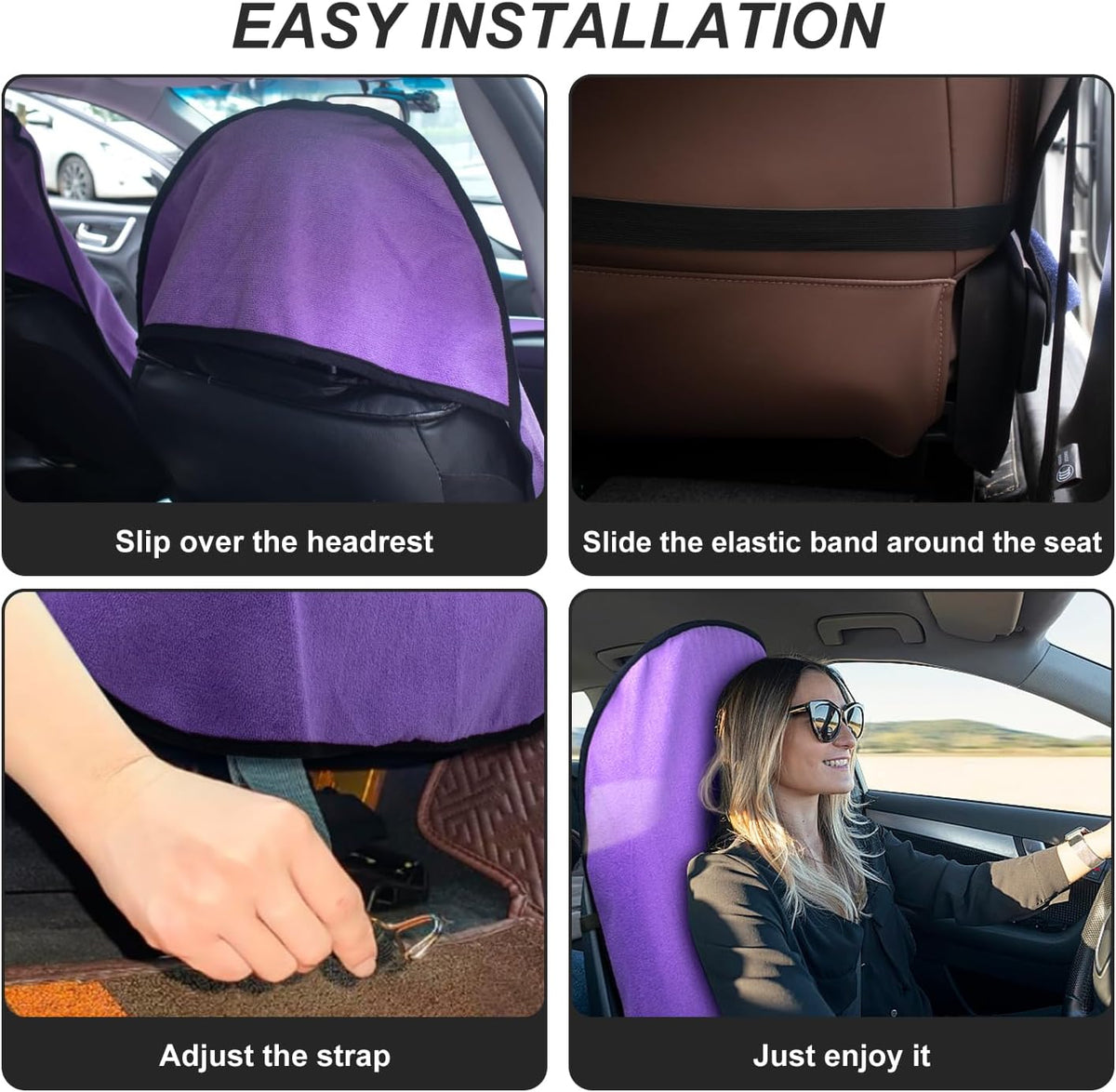 Waterproof Sweating Car Seat Cover for Post Gym Workout, Running, Swimming, Beach and Hiking, Universal Fit Non-Slip Towel Bucket Seat Protector for Cars SUV Trucks, Machine Washable (Grey)