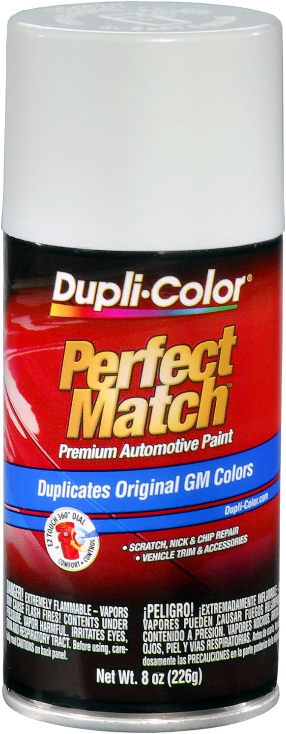Dupli-Color EBCL01257 Clear Perfect Match Automotive Top Coat - 8 oz. Aerosol - Colors C