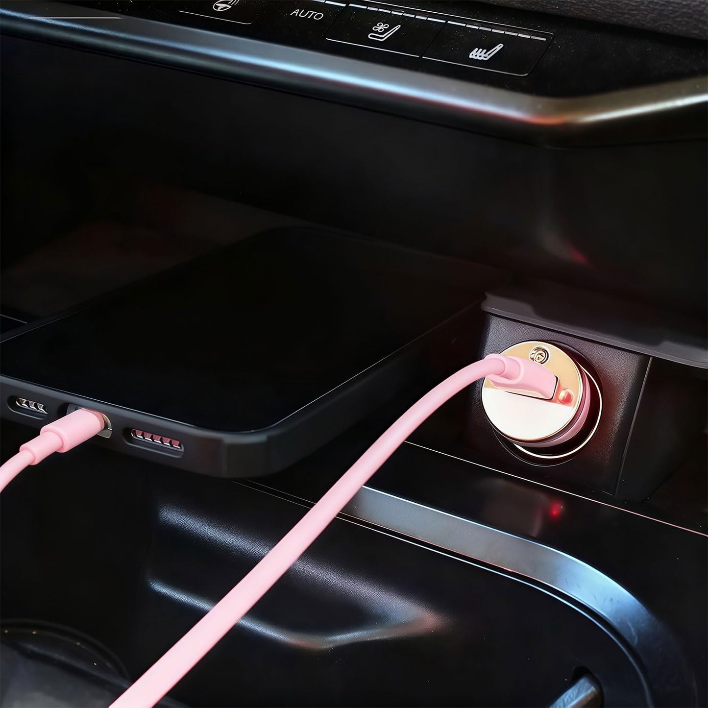 Car Carplay Cable for iPhone 17/16/15, USB A to USB C Cable Compatible for iPhone 17/16,17Air, 17/16/15 Pro Max,17E/16E/Plus, iPad 10th/11 Gen,iPad Pro 12.9,Air 5th/4th Charger Cord,Car Charging Cable