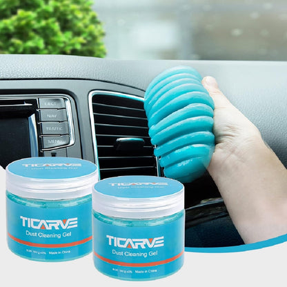 TICARVE Cleaning Gel for Car Detailing Car Cleaning Putty Auto Detailing Gel Detail Tools for Car Interior Cleaner Kit Car Vent Cleaner Automotive Car Cleaner Green