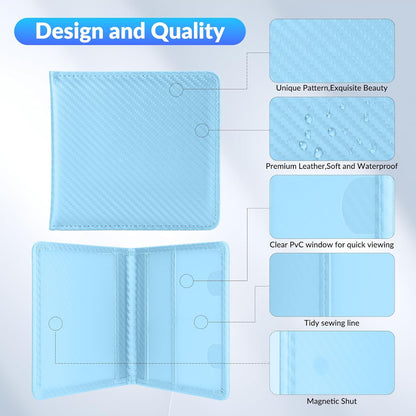 Car Registration and Insurance Card Holder，Vehicle Glove Box Car Organizer，Accessories Case for Storing Driving Licences, Cards, Documents