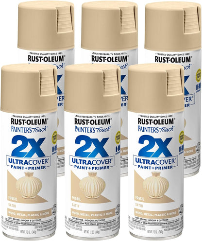 Rust-Oleum 334029 Painter's Touch 2X Ultra Cover Spray Paint, 12 oz, Gloss Clear - Colors A