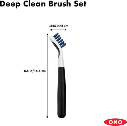 OXO, Blue Good Grips Deep Clean Brush Set