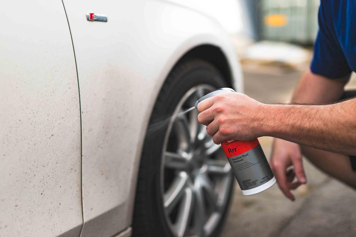 KOCHCHEMIE - Reactive Rust Remover - pH Neutral Cleaner; Use for Rust, Metal Particles, Burnt-in Brake Dust and Other Pollutants; Gentle Formula (500 milliliters)