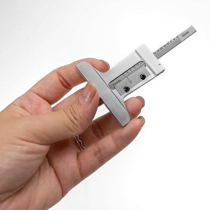 Car Truck Tire Depth Checker Tyre Tread Gauge Stainless Steel 0~32nds Caliper Measure Tool