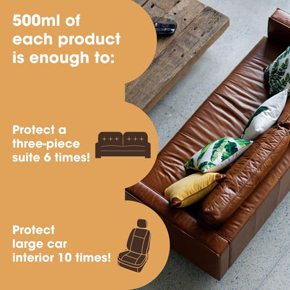 Furniture Clinic Leather Cleaning Wipes | 80 Count | 4-in-1 Clean, Nourish, Condition, & Restore Leather & Vinyl Furniture, Handbags, Jackets, Car Seats, Interiors & More | Residue & Streak-Free