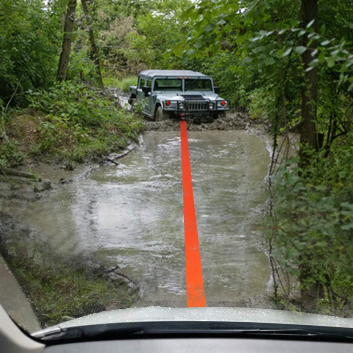Tow Strap with Hooks 2in X20Ft Recovery Strap 10,000LB Break Strengthened Towing Rope for Towing Vehicles in Roadside Emergency
