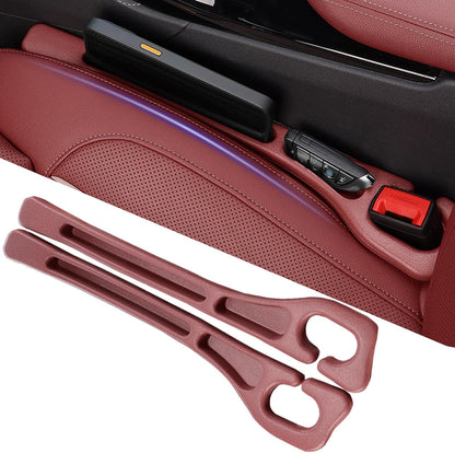 YLXGT Car Seat Gap Filler Organizer Universal for Car SUV Truck Accessories Seat Gap Plug Blocker with Storage Slot Black 2 Pack