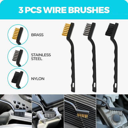 ALFLOD 30Pcs Car Detailing Kit, Car Detailing Brush Set, Car Wash Cleaning Kit, Car Dusters Extendable Handle Cleaning Exterior, Car Cleaning Gel, Car Cleaning Tools Kit for Interior, Exterior, Wheels