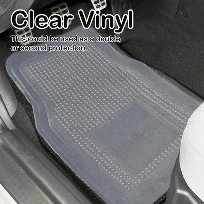 VaygWay Heavy Duty Cargo Liner Trunk Floor Mat – All Weather Trunk Protection Floor Mat - Black Rubber Trimmable Durable Cargo Auto Mat – Universal Fit Car SUV Truck Auto
