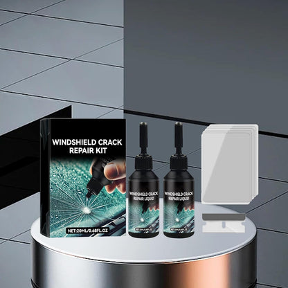 Windshield Chip Repair Kit,1PC 2026 Upgrade Glass Cracks Gone Repair Kit,Premium Glass Repair Liquid Windshield Repair Kit for Chips and Cracks,Cracks Gone Glass Repair Kit for Chips Cracks
