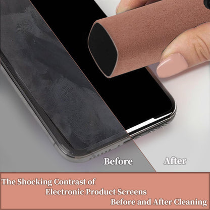 Car Screen Cleaner Spray and Wipe for Women, Cell Phone Touchscreen Cleaning Wiper Kit Accessories for MacBook Display iPad iPhone Mac Laptop Computer Monitor TV Screens, Black Grey White