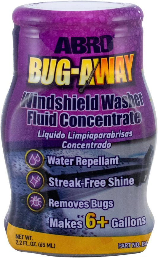 ABRO Bug-Away Windshield Washer Fluid Concentrate