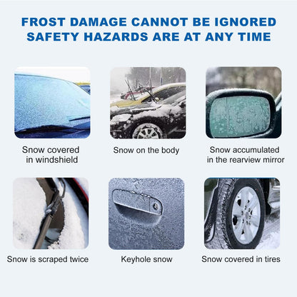 JoanofArc Deicer Spray for Car Windshield, Window Snow Spray, Instant Ice Melt, Deicer for Car Windshield, 250ml Multi-Purpose Melters, Winter Car Essentials for Fast Removing Snow, Ice and Frost
