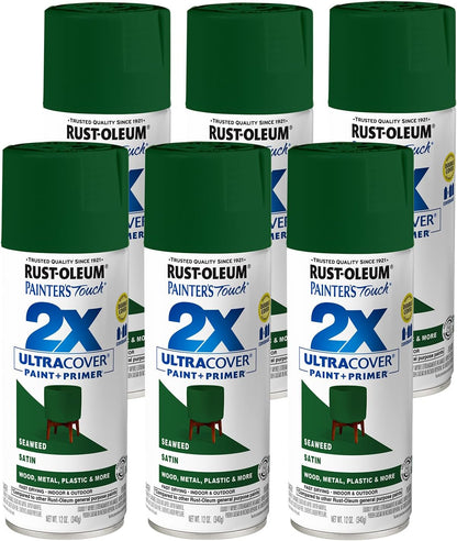 Rust-Oleum 334029 Painter's Touch 2X Ultra Cover Spray Paint, 12 oz, Gloss Clear - Colors C