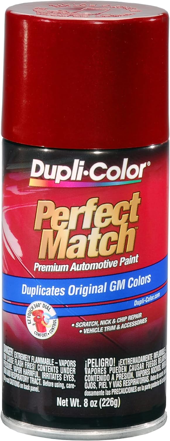 Dupli-Color EBCL01257 Clear Perfect Match Automotive Top Coat - 8 oz. Aerosol - Colors D