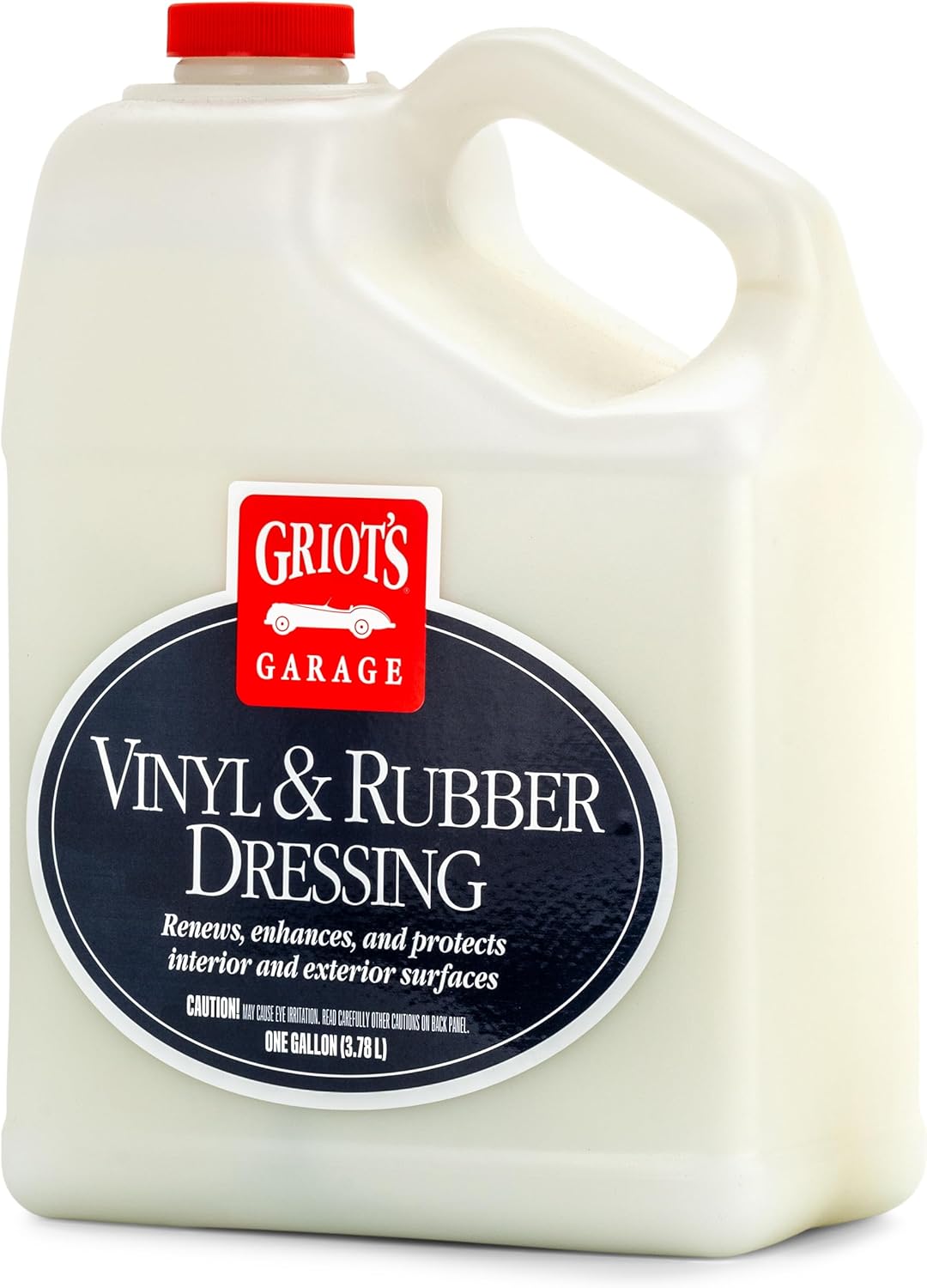 Griot's Garage Vinyl and Rubber Dressing for Car Detailing, Exterior and Interior Auto Cleaner and Protectant for for Plastic, Trim, Tires, and More, 10981, 22oz