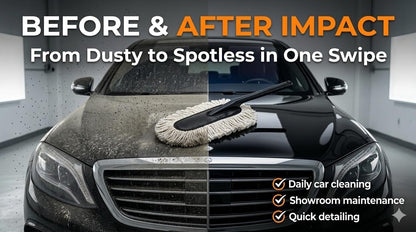 The Jopasu Car Duster – 100% Wax-Treated for Instant Dust Removal | No Scratches, No Hassle, Just a Clean Car