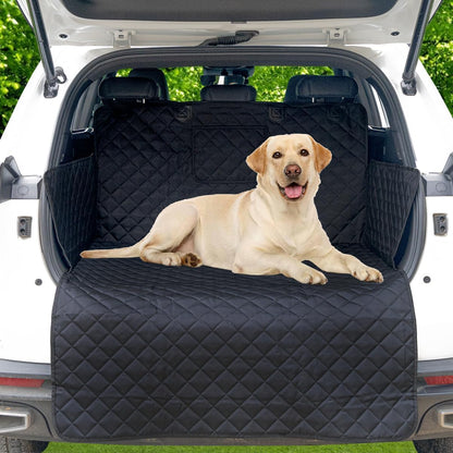 SUV Cargo Liner for Dog Car Seat Cover Waterproof Pet Cargo Cover Nonslip Dog Seat Cover with Bumper Flap Protector for SUV Trunk Sedans Vans（70L”*40W“）