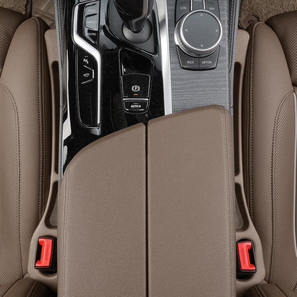 YLXGT Car Seat Gap Filler Organizer Universal for Car SUV Truck Accessories Seat Gap Plug Blocker with Storage Slot Black 2 Pack