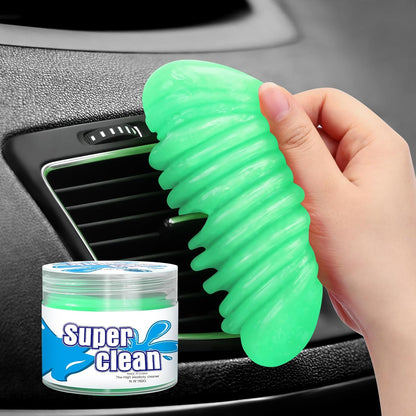 TeSabMi Car Cleaning Gel Car Cleaning Putty Car Putty Car Interior Cleaner Car Slime Car Detailing Kit Car Accessories Gifts for Dad Men Him Women Stocking Stuffers Pink