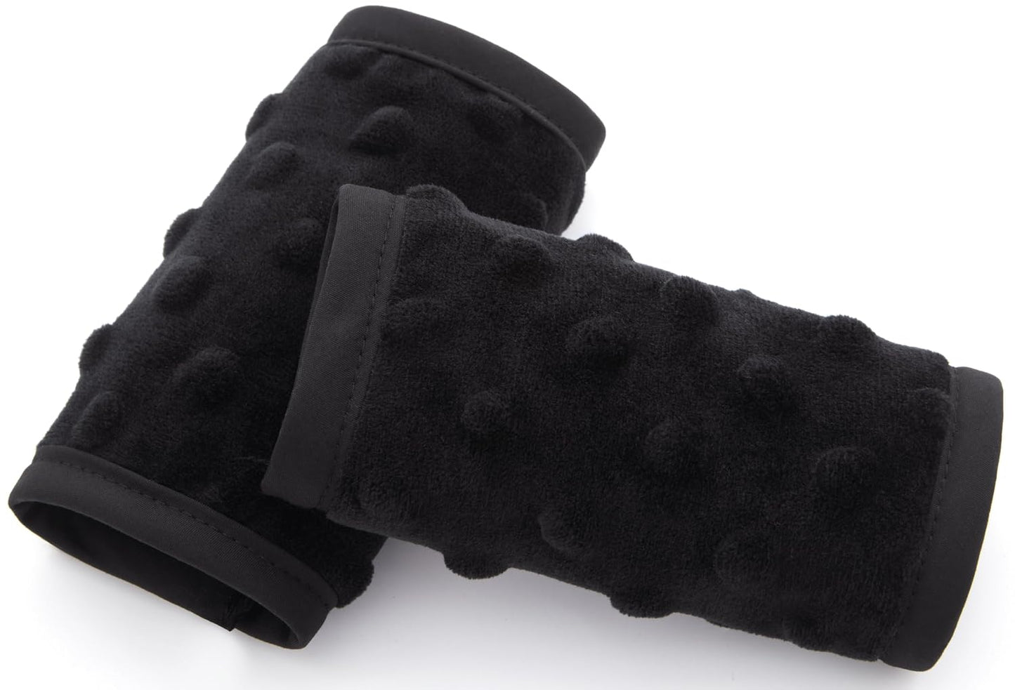 Pro Goleem Car Seat Strap Covers for Babies Soft Car Seat Strap Shoulder Pads for All Car Seats, Stroller, Pushcar, Black