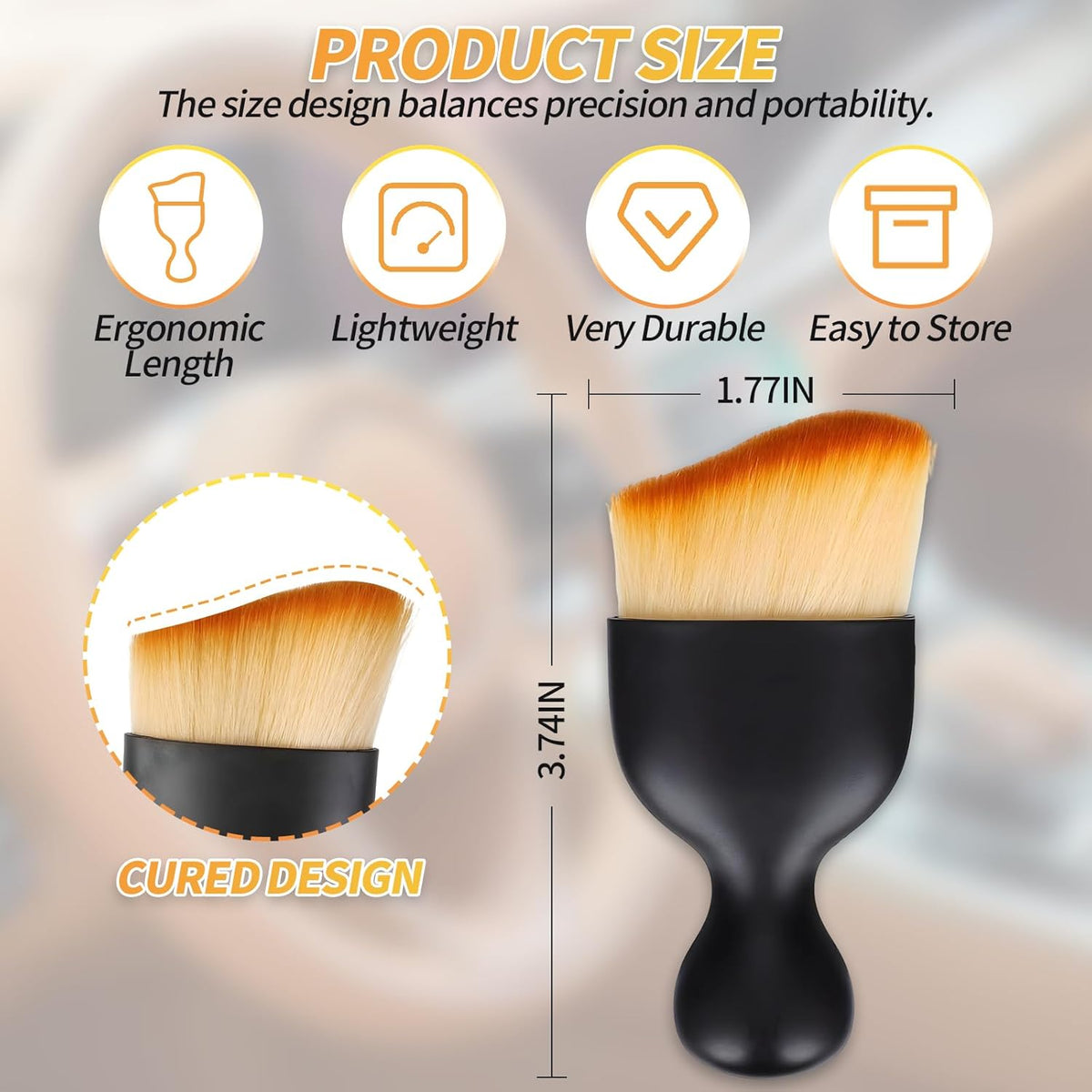 4PCS Car Interior Dust Brush,Soft Microfiber Bristles, Car Detailing Brush Cleaning Brush, Dust Brush Car Interior Cleaning Tool for Car Vents, Dashboards, and Home Use