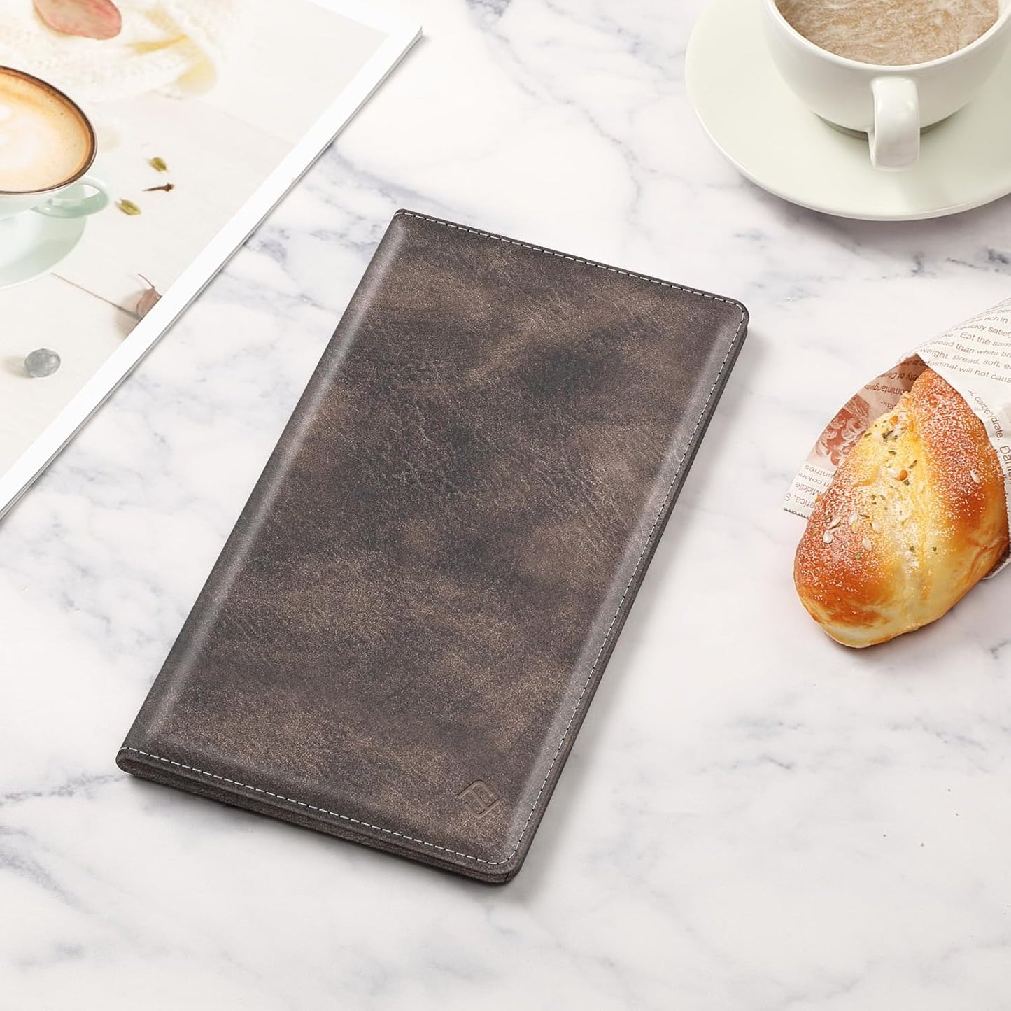FINPAC Car Registration and Insurance Card Holder, Vehicle Glove Box Card Organizer Wallet Automobile Accessories for License