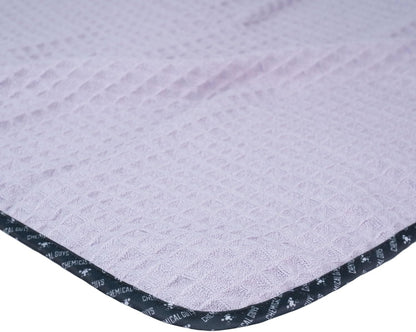 Chemical Guys Waffle Weave Gray Matter Microfiber Drying Towel - 25" x 36", Premium Blend Microfiber Towel with Soft-Banded Edging for Scratch-Free Car Drying, Ultra Absorbent