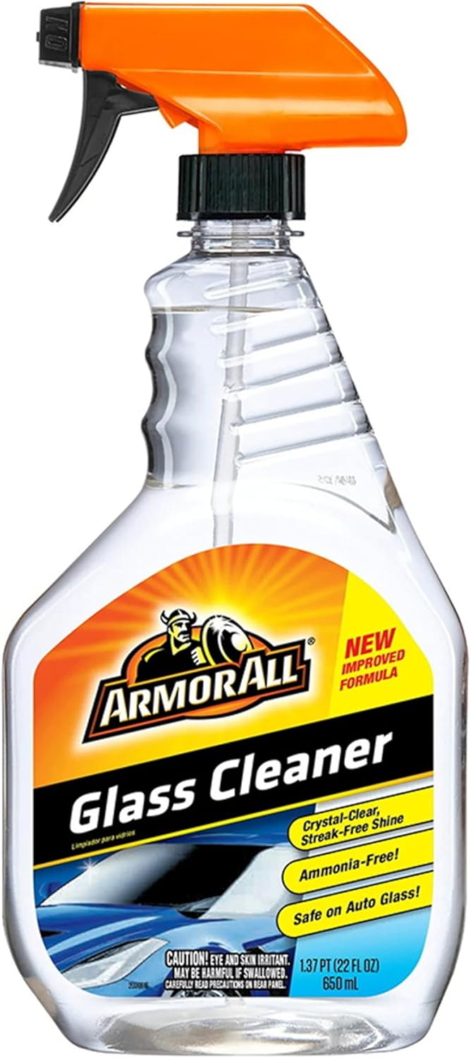 Armor All Liquid Auto Glass Cleaner by Armor All, Glass Cleaners for Cars, Trucks, 22 Fl Oz Each