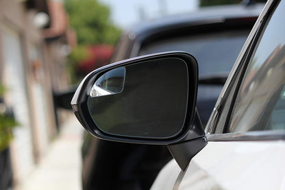 Superfan Blind Spot Mirrors for Cars by Safe View Company – Real Convex Glass for Clear Wide Angle Vision – Safer Lane Changes, Easy Stick-On, Weatherproof & Long Lasting Durability