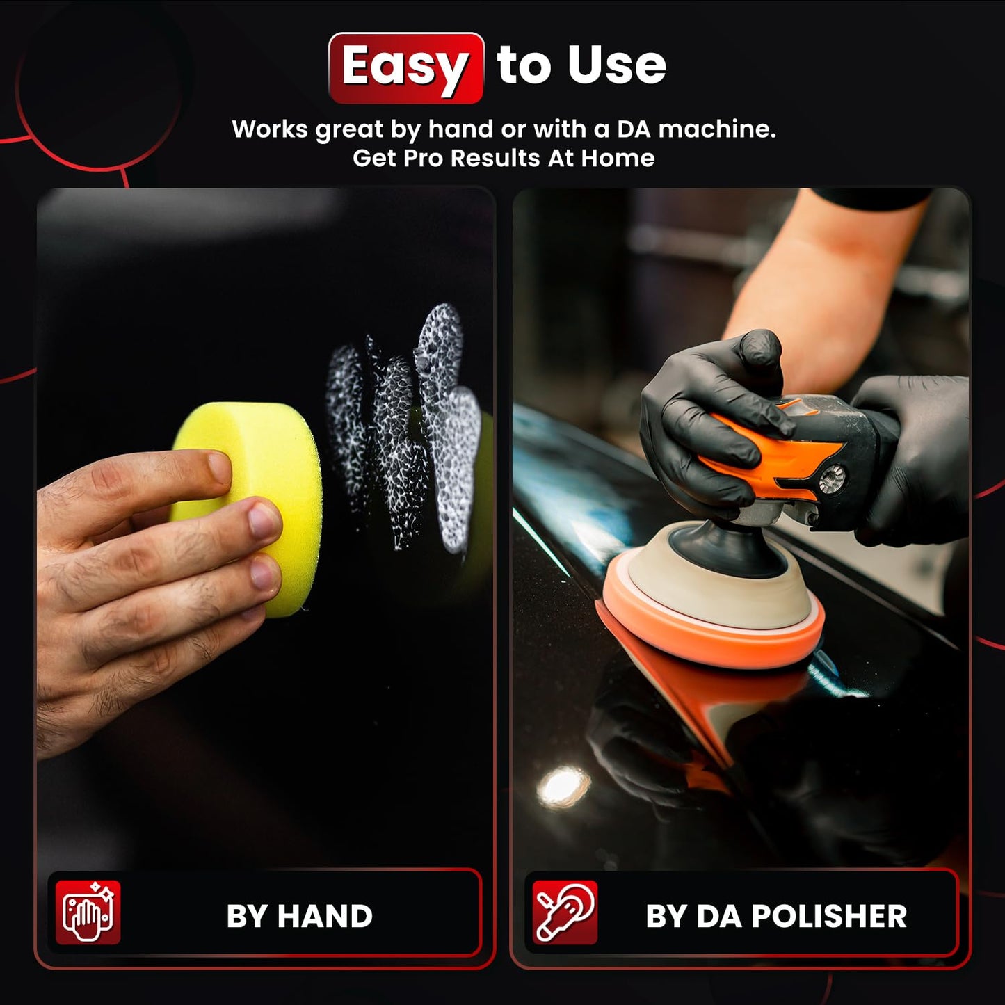 Carfidant Scratch Repair and Swirl Remover - Car Paint Scratch Remover & Restorer Kit with Buffer Pad - Polishing & Waxing Kits - Compound for Vehicles Paint Repair - 8.4 fl. Oz.