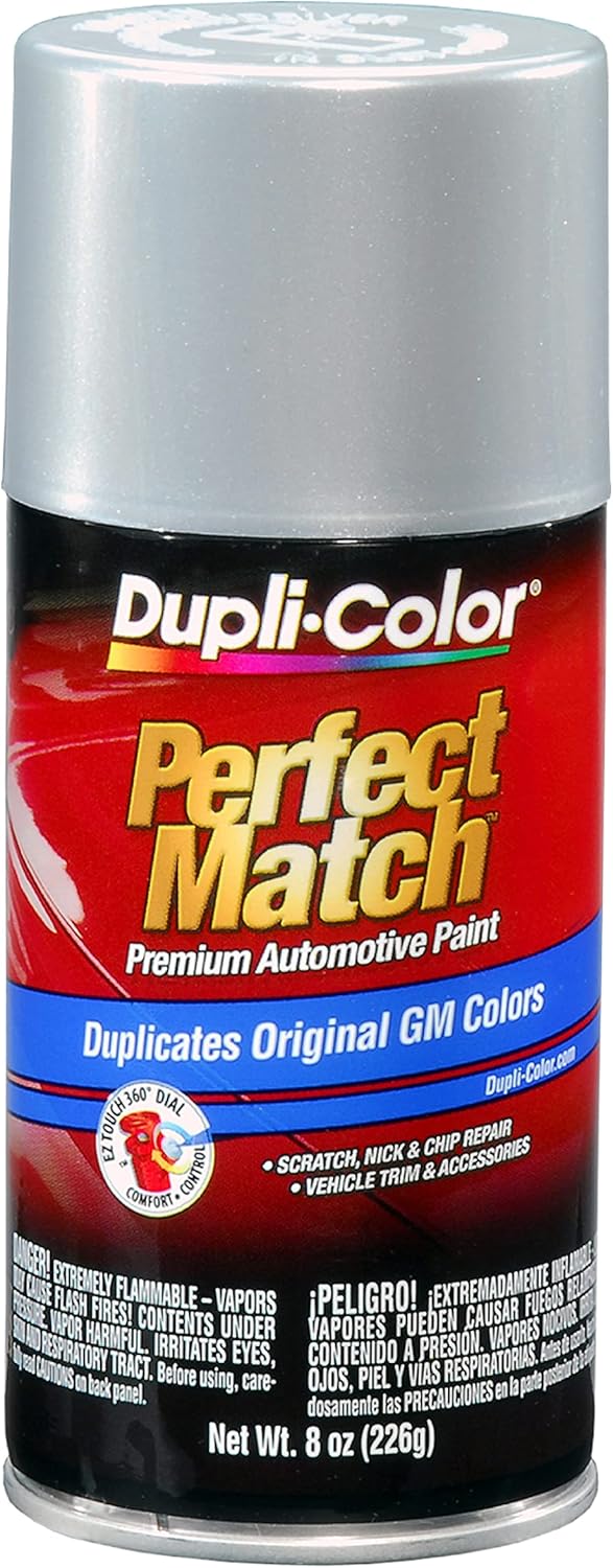 Dupli-Color EBCL01257 Clear Perfect Match Automotive Top Coat - 8 oz. Aerosol - Colors E