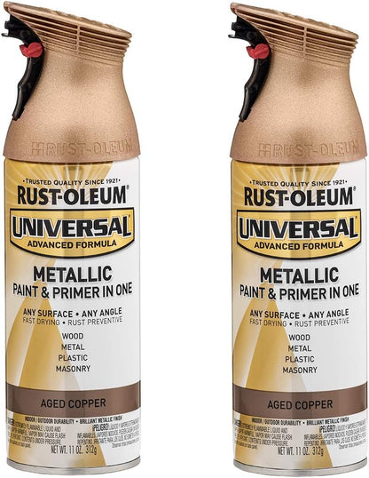 Rust-Oleum 302151 Universal All Surface Clear Topcoat Spray, 11 oz, Dead Flat Clear - Colors B