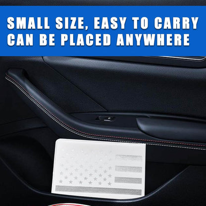 Ziciner Car Registration Insurance Holder, 2Pack Essential Auto Card Document Glove Box Organizer with Touch Fastener, Vehicle Interior Accessories Perfect for Most Car, Truck, SUV (Red/Small Car)