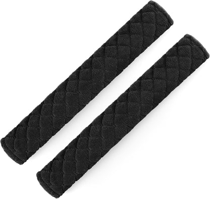 surpassme Car Seat Belt Pads Cover, 2 Pack Seat Belt Shoulder Strap Covers Protector to Release Stress to Your Neck and Shoulder for a Safety Driving (Pink)