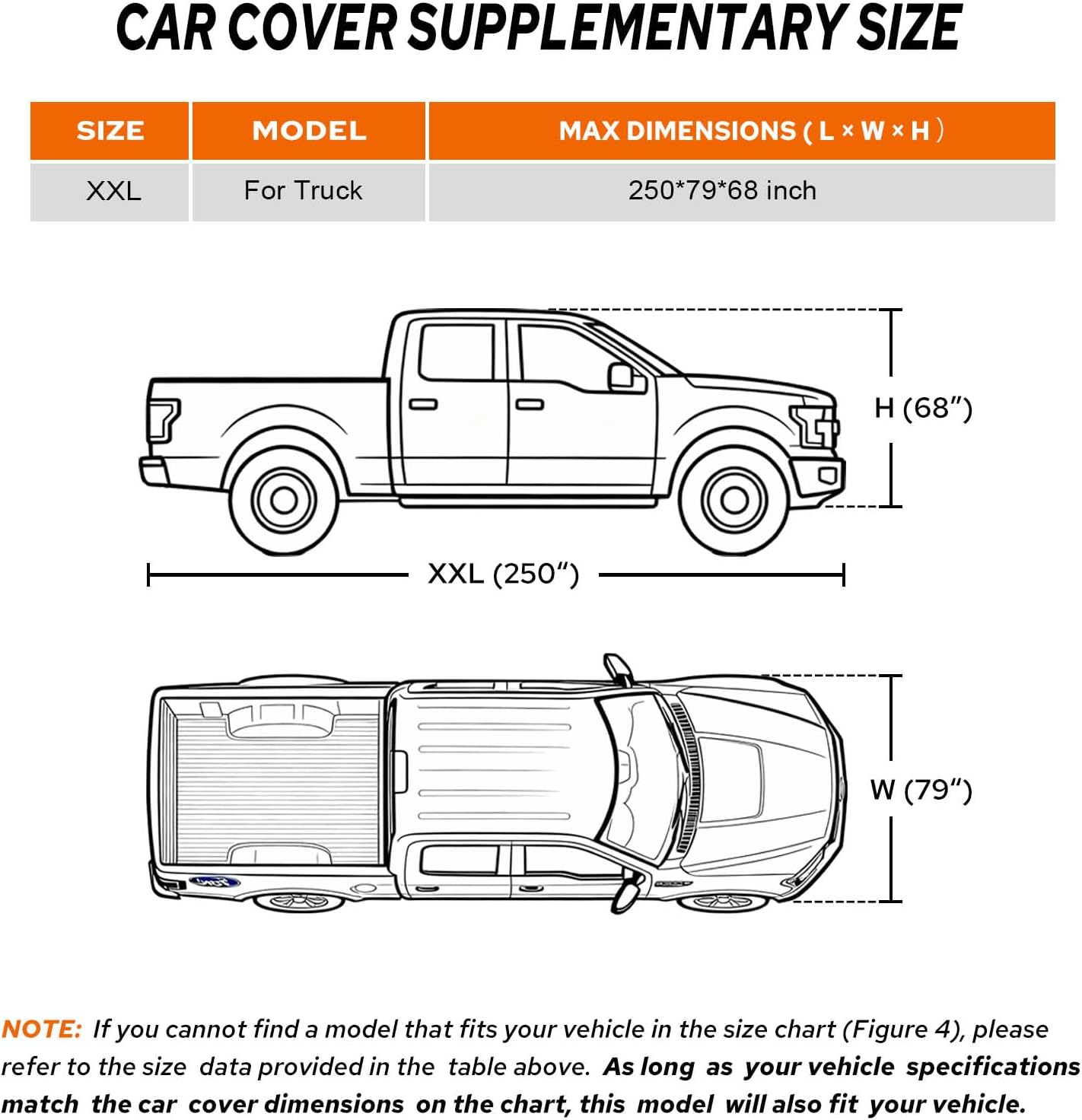 10-Layer Car Cover Waterproof All Weather for Automobiles, Soft Cotton Lining Outdoor Full Covers with Door Zipper, Universal Fit for Sedan 196"-208" L, Size A6 (See Size Chart)