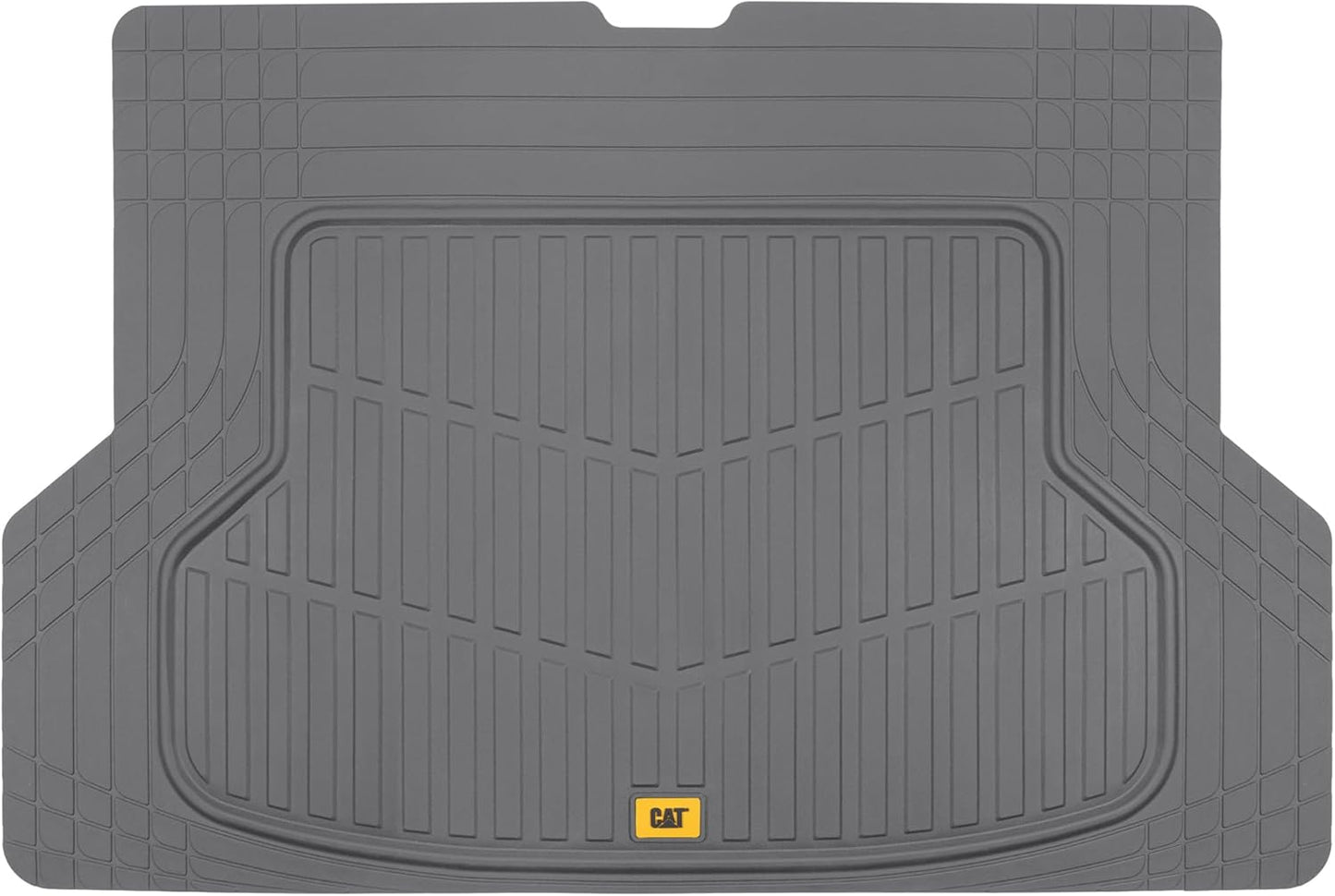 CAT Heavy Duty SUV Black Cargo Liner & Car Trunk Mat - Universal Trimmable All Weather Cargo Mats for Back of SUV - SUV Trunk Mat & Carpet Cover Trunk Liner - Cargo Cover Trunk Cover 53" x 36.25"