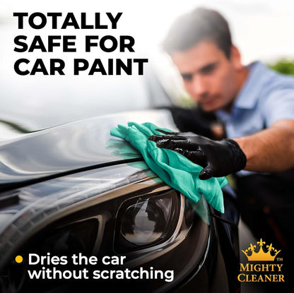 Premium Shammy Cloth for Car Drying - 26”x17” - Super Absorbent Chamois Towel for Car - Scratch-Free, Reusable & Soft