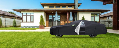 Car Cover Custom Fit for Honda CRV 1997-2025,Toyota RAV4 1996-2025, 6 Layers Truck Cover Waterproof All Weather for Automobiles,Outdoor Full Exterior Cover,Rain, Sun, Wind Protection,Black