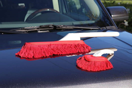 California Car Duster Auto Detailing Combo Kit with Plastic Handle 73556