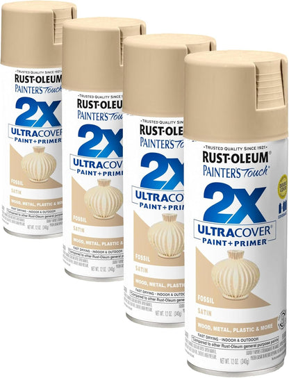Rust-Oleum 334029 Painter's Touch 2X Ultra Cover Spray Paint, 12 oz, Gloss Clear - Colors A