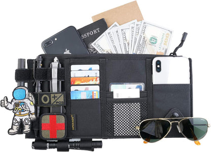 Tactical Car Visor Organizer, MOLLE Storage Pouch by Viperade