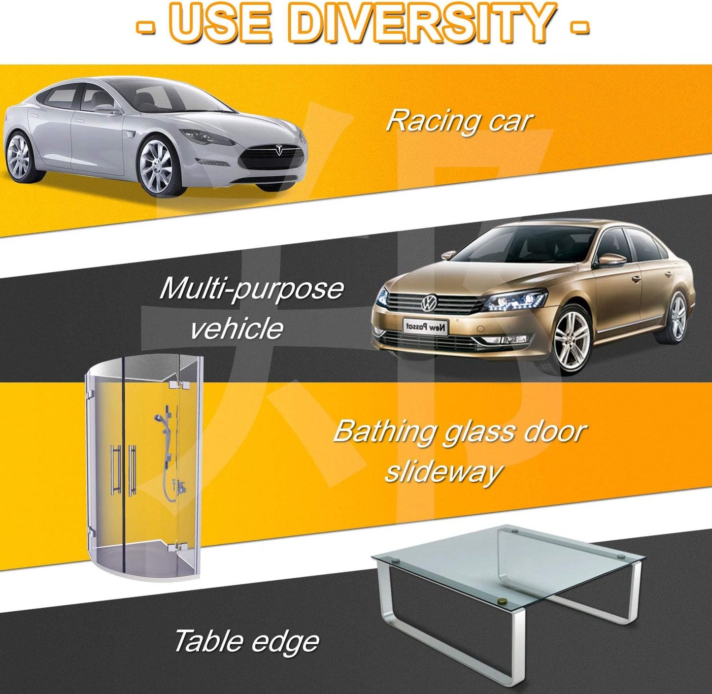 Eytool Clear Door Edge Guards for Cars,Car Door Protector with U Adhesive Edge Protective Trim Ding Protector Fit for Most Car (Clear, 32.8FT)