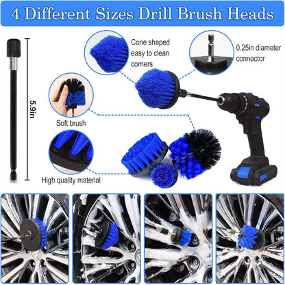 10pcs Auto Car Detailing Brush Set,Car Interior Cleaning Kit,Including 5pcs Car Detailing Brushes, 3pcs Wire Brush and 2pcs Different Soft Bristle dusting Brush for car Interior.